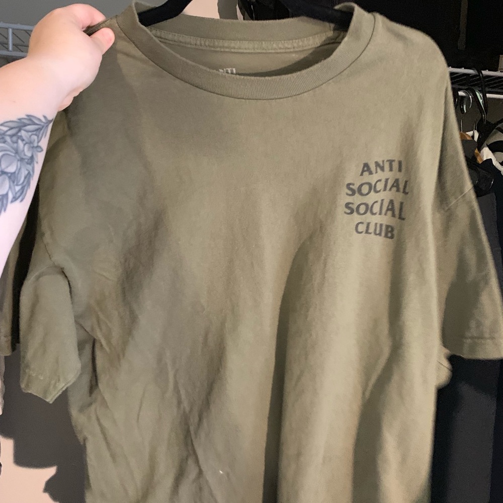 Olive Anti-Social Social Club (ASSC) Shirt - XL